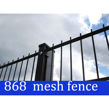 Black Color 868 Welded Mesh Panel Fence